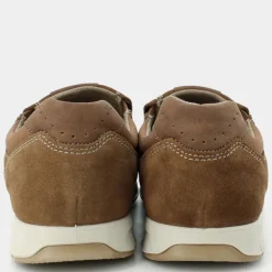 MOCASSINI MARRONE BRUCIATO/BEIGE IM-E25U-01