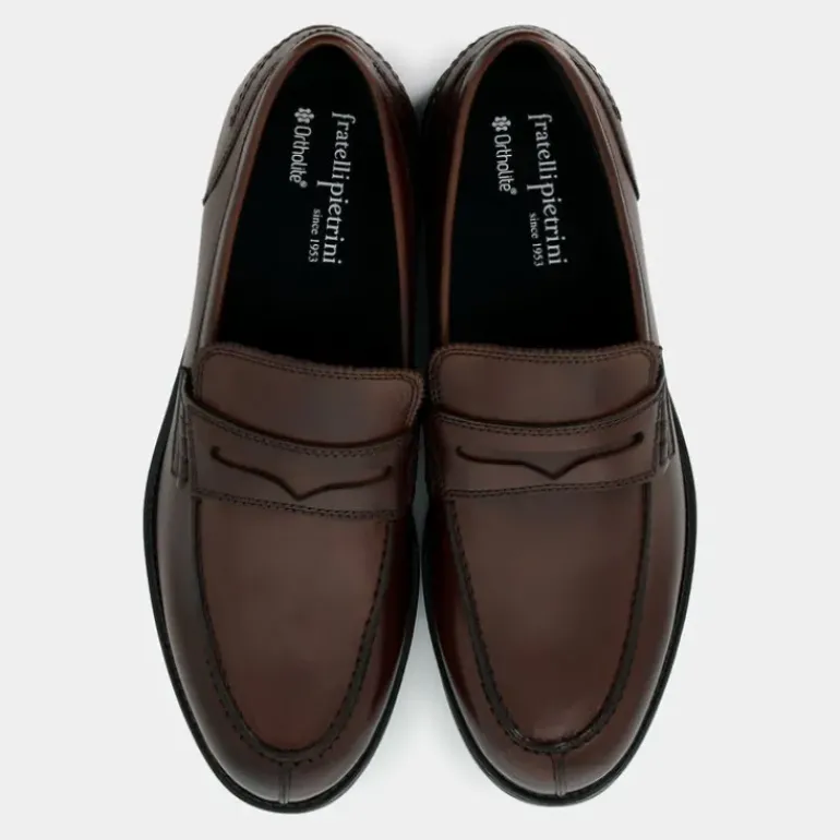 MOCASSINI MARRONE IT-E24U-06
