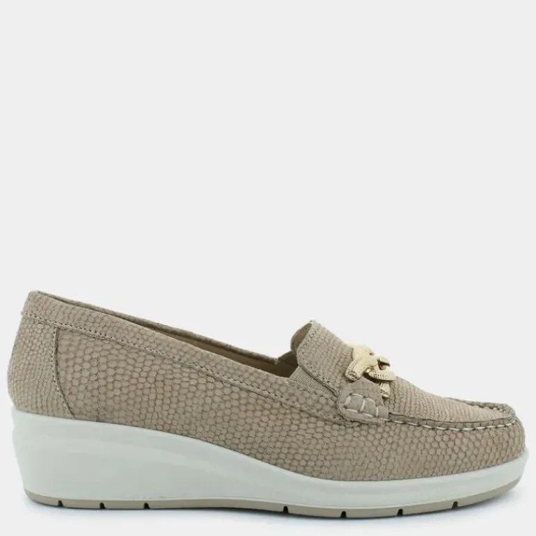 MOCASSINI TAUPE/BEIGE IM-E24D-01