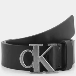 MONOGRAM PLAQUE- CINTURE BLACK 7010G-V8L