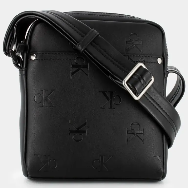MONOGRAM SOFT REPORTER18 ALLOVER PRINT- TRACOLLE BLACK 12031-0GK