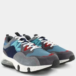 MULTI- SNEAKERS BLU/AZZURRO/GRIGIO HZ-E24U-02
