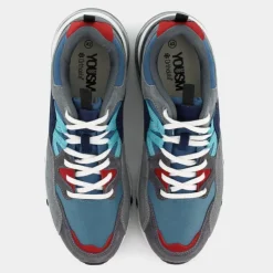 MULTI- SNEAKERS BLU/AZZURRO/GRIGIO HZ-E24U-02