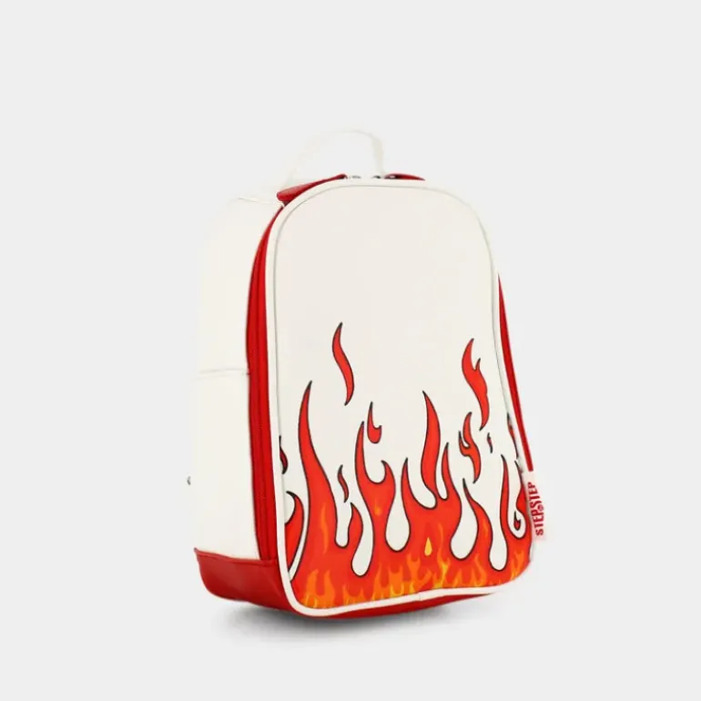 NABU- ZAINI E ACCESSORI BIANCO-ROSSO EN-E23-201