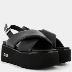 NANCY- SANDALI NERO CLW426400