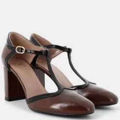 NAPLAK- DECOLLET&Egrave; CHOCO/NERO CC-I24D-05