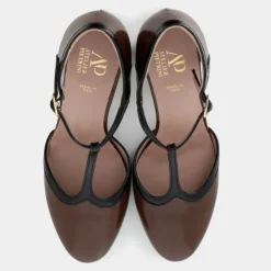 NAPLAK- DECOLLETÈ CHOCO/NERO CC-I24D-05