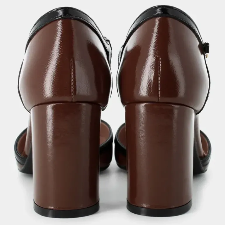 NAPLAK- DECOLLETÈ CHOCO/NERO CC-I24D-05