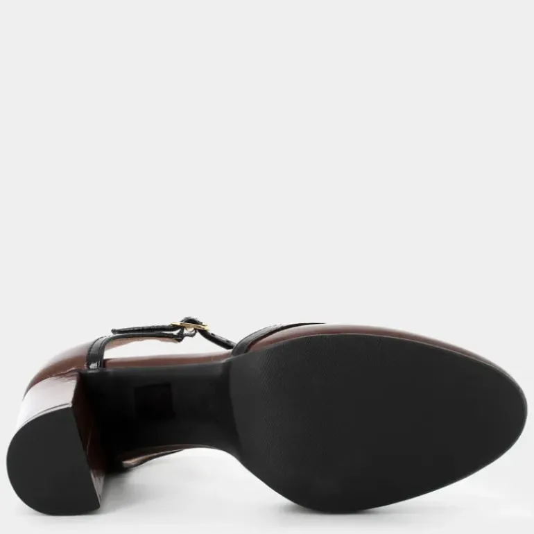 NAPLAK- DECOLLETÈ CHOCO/NERO CC-I24D-05
