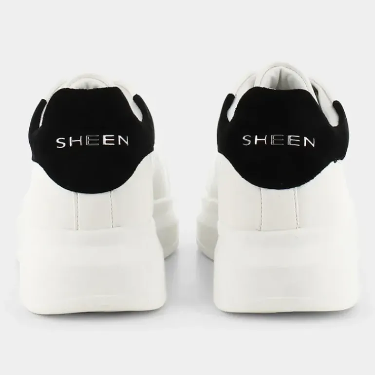 NERO- SNEAKERS BIANCO/NERO XM-E23D-03