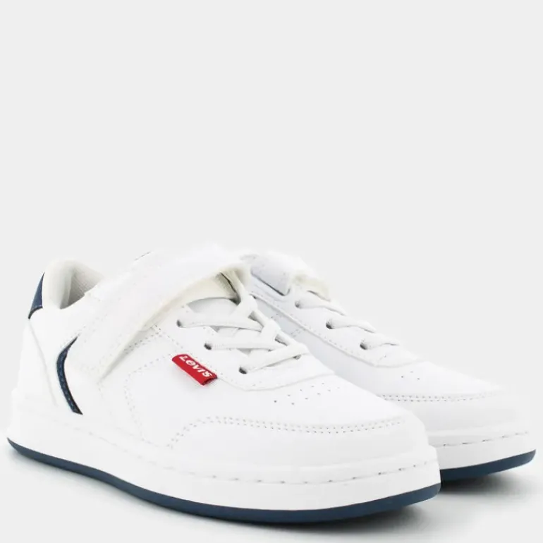 NEW BOULEVARD- SNEAKERS WHITE VINTAGE INDIGO VAVE0204S