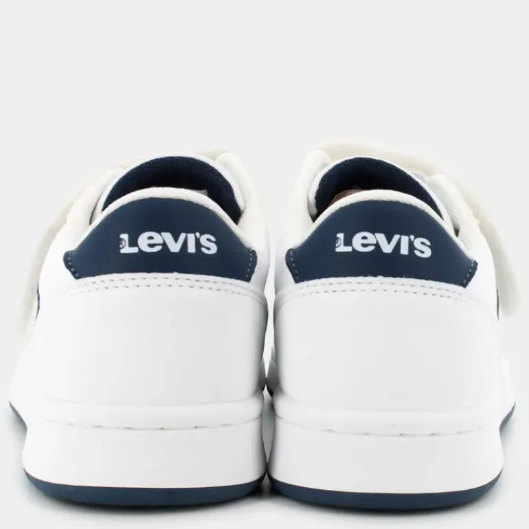 NEW BOULEVARD- SNEAKERS WHITE VINTAGE INDIGO VAVE0204S