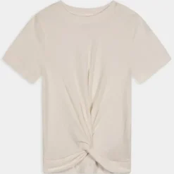 NKFBILILLE SS SLIM TOP- T-SHIRT JET STREAM 13226091