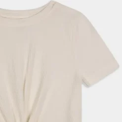 NKFBILILLE SS SLIM TOP- T-SHIRT JET STREAM 13226091