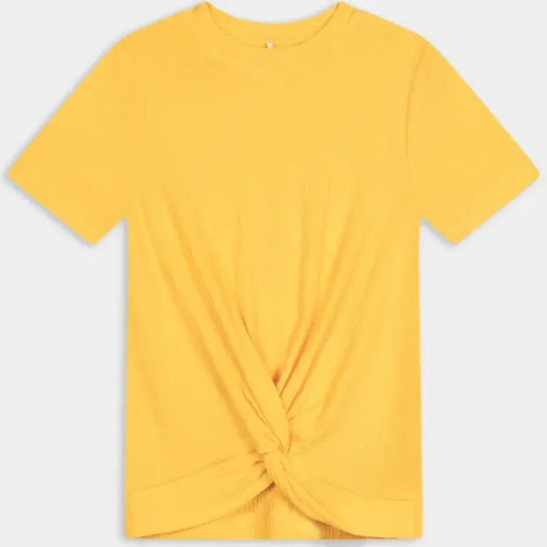 NKFBILILLE SS SLIM TOP- T-SHIRT YARROW 13226091