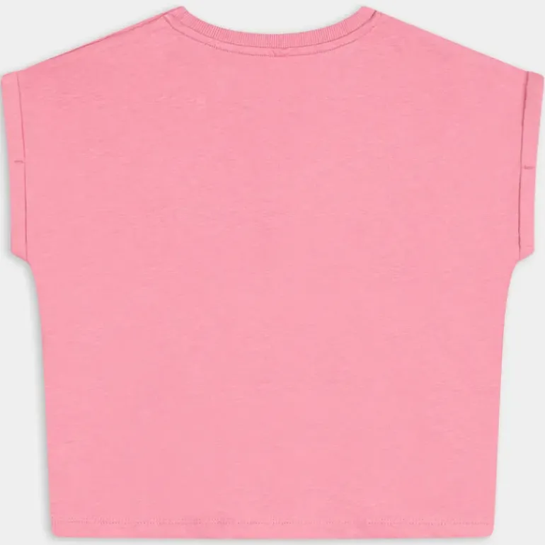 NKFFLARVE SS SHORT LOOSE TOP- T-SHIRT CASHMERE ROSE 13228726