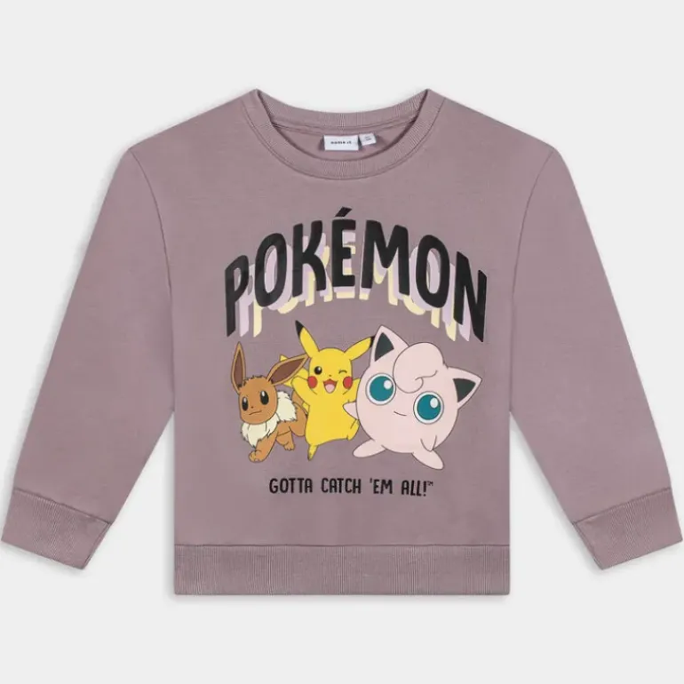 NKFJIMA POKEMON- MAGLIE E FELPE ROSA 13238514