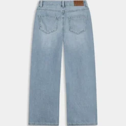 NKFROSE HW WIDE JEANS- PANTALONI LIGHT BLUE DENIM 13211699