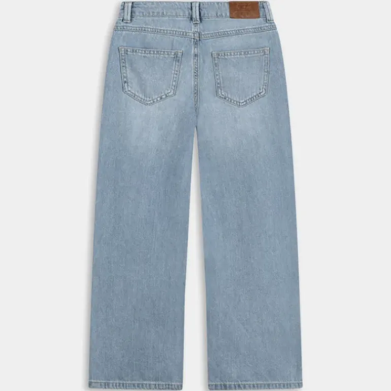 NKFROSE HW WIDE JEANS- PANTALONI LIGHT BLUE DENIM 13211699
