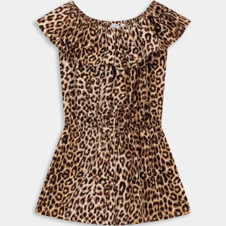 NKFVINAYA SS PLAYSUIT- VESTITI E TUTE BLACK LEO AOP 13215907