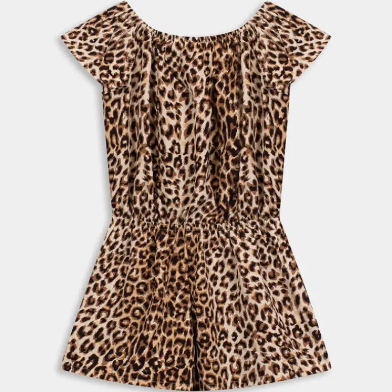NKFVINAYA SS PLAYSUIT- VESTITI E TUTE BLACK LEO AOP 13215907