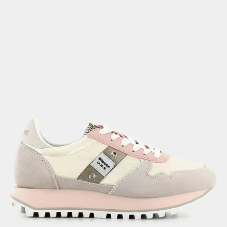 NYT- SNEAKERS WHITE/NUDE MILLEN01