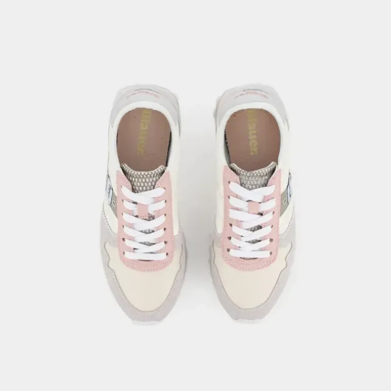 NYT- SNEAKERS WHITE/NUDE MILLEN01