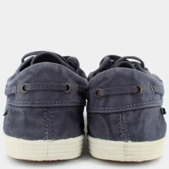 OLD ELBRUS- MOCASSINI BLU 303E