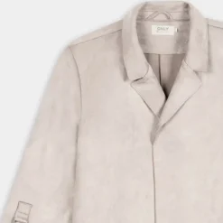 ONLJOLINE FAUX SUEDE COAT- GIACCHE E GIUBBOTTI Pumice Stone 15179864