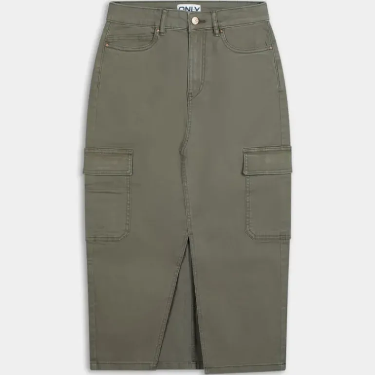 ONLLOLA HW CARGO LONG SLIT SKIR- PANTALONI KALAMATA 15318851