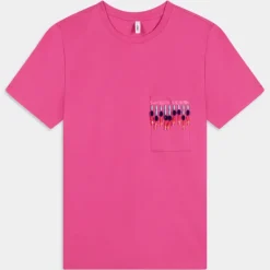 ONLTRIBE LIFE S/S POCKET TOP JRS- T-SHIRT Raspberry Rose 15315348