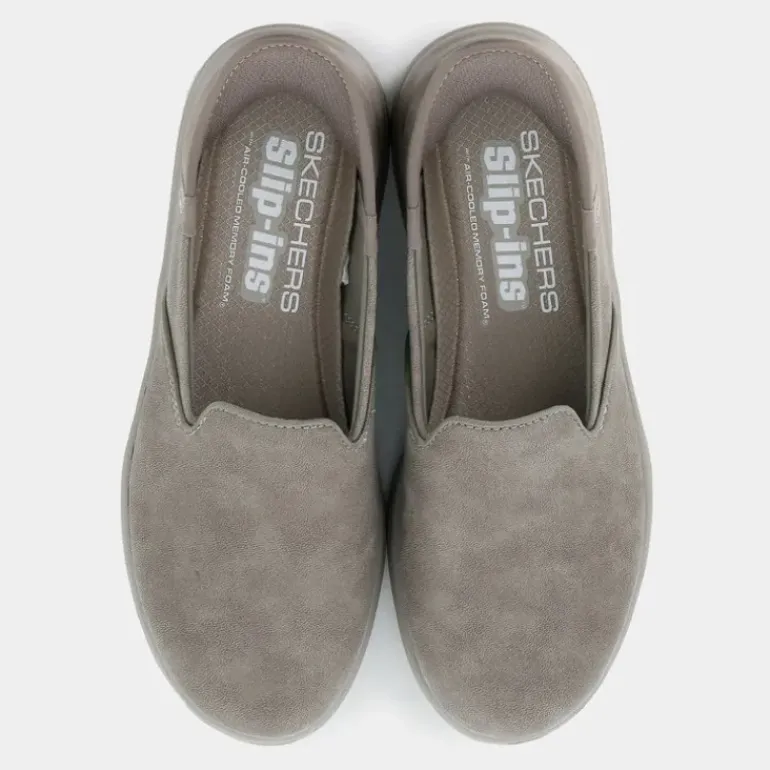 ON THE GO FLEX- MOCASSINI TAUPE 136544