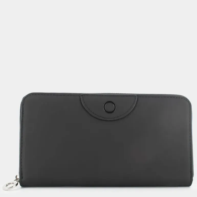 O WALLY DAILY- PICCOLA PELLETTERIA NERO WLLTC212