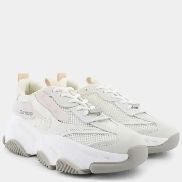 OW1- SNEAKERS BIANCO BEIGE POSSESSION