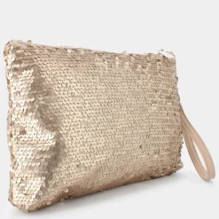 PAILLET- CLUTCH LIGHT GOLD JI-E24-100
