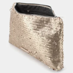 PAILLET- CLUTCH LIGHT GOLD JI-E24-100