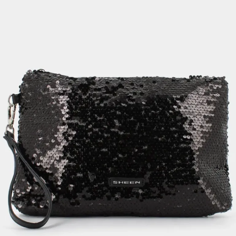 PAILLET- CLUTCH NERO JI-E24-100