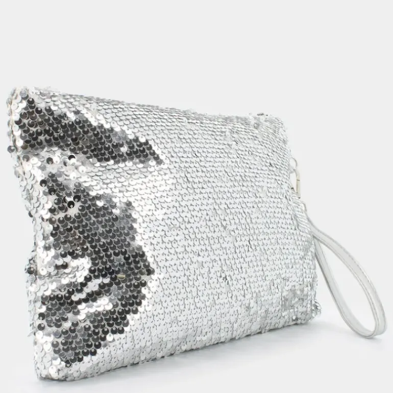 PAILLET- CLUTCH SILVER JI-E24-100