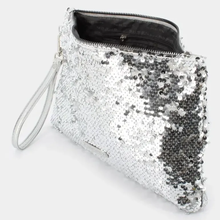 PAILLET- CLUTCH SILVER JI-E24-100