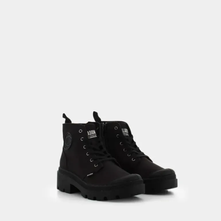 PALLABASE TWILL- SNEAKERS BLACK 96907