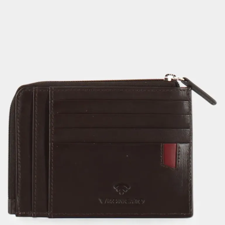 PASCAL- PICCOLA PELLETTERIA MARRONE 412907