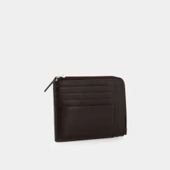 PASCAL- PICCOLA PELLETTERIA MARRONE 412907