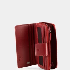 PASCAL- PICCOLA PELLETTERIA ROSSO 412932