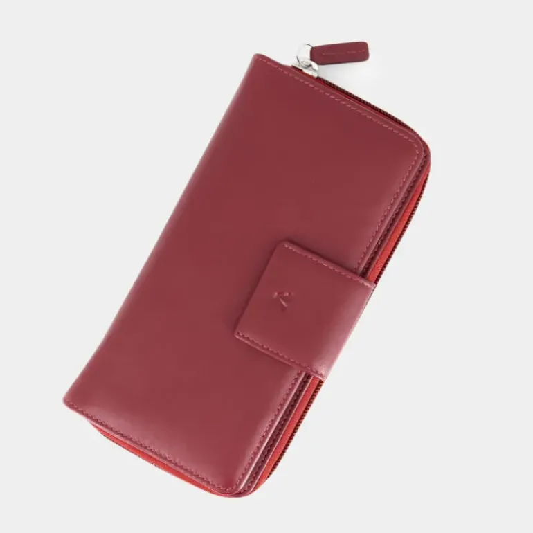 PASCAL- PICCOLA PELLETTERIA ROSSO 412932