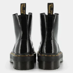 PATENT LAMPER CROC- SCARPONCINI BLACK SINCLAIR
