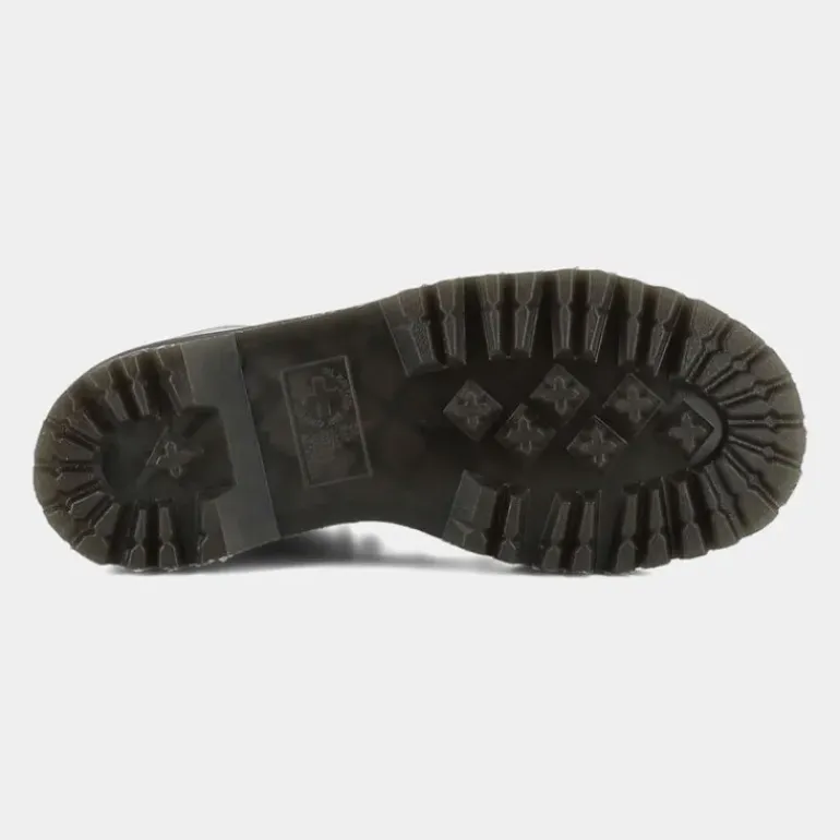 PATENT LAMPER CROC- SCARPONCINI BLACK SINCLAIR