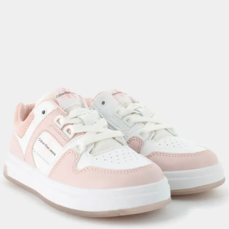 PATTY- SNEAKERS BIANCO ROSA 80797