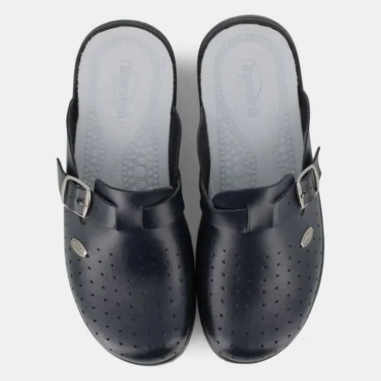 PELLE- CIABATTE BLU 772