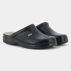 PELLE- CIABATTE BLU DU-E23U-01