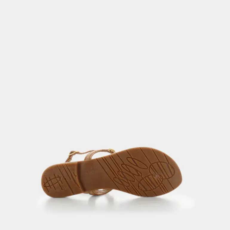 PELLE- SANDALI BEIGE SY-E23D-15